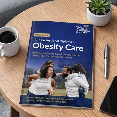 RCPI obesity care brochure on table-1
